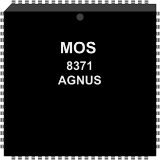 Grafik: Amiga Custom Chip AGNUS (SMD)