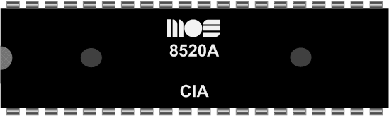 Grafik: Amiga Custom Chip CIA (DIL)