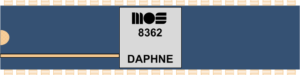Grafik: Amiga Custom Chip DAPHNE (DIL)