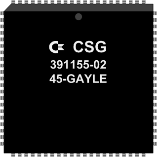Grafik: Amiga Custom Chip GAYLE (SMD)