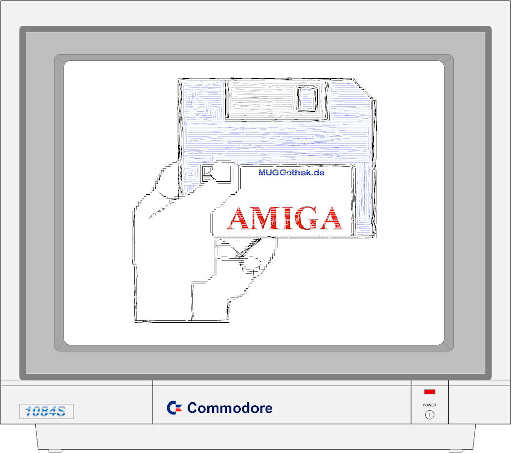 Bild: Monitor mit Logo-Hand