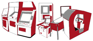 Grafik: Arcadeautomattyp Übersichtsbild