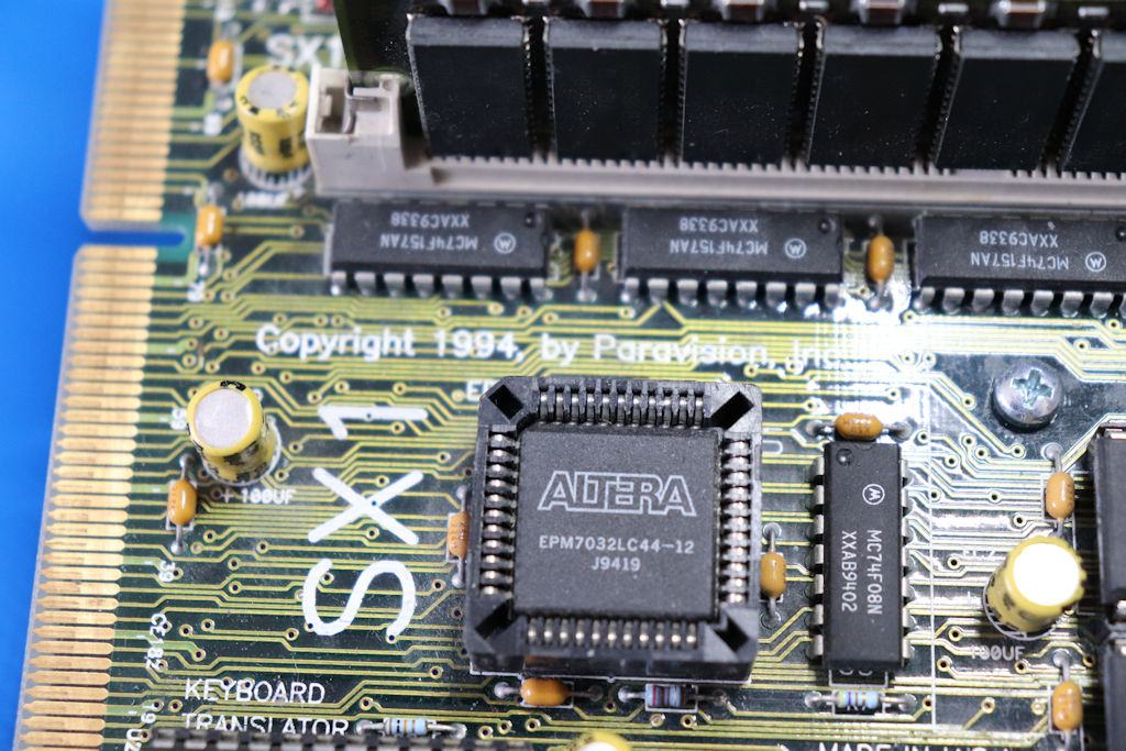 Bild: Amiga CD32 - SX1 Erweiterung (innenansicht)