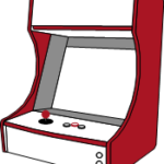 Grafik: Arcadeautomattyp Bartop (Thekengerät)
