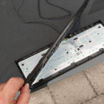 Bild: CHERRY Tastatur aufgeschraubt